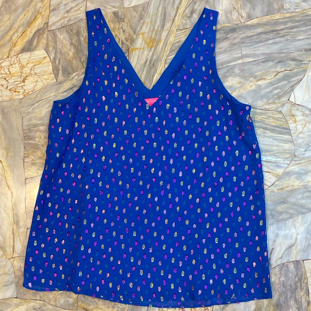 Lily Pulitzer sleeveless blouse